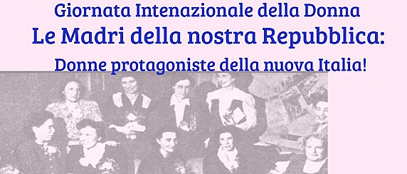 Incontro LULTE: "La donna della Costituente" relatrice Prof.ssa Bernardina Marta