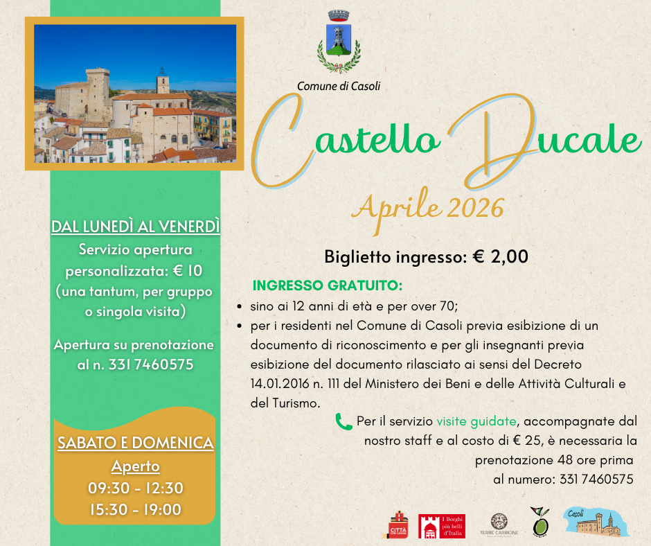 CASTELLO orari aprile 2026 (2)