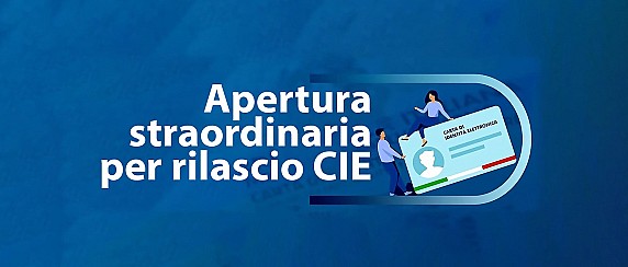 Apertura al pubblico dell’Ufficio Anagrafe il martedì mattina per il rilascio della Carta di Identità Elettronica