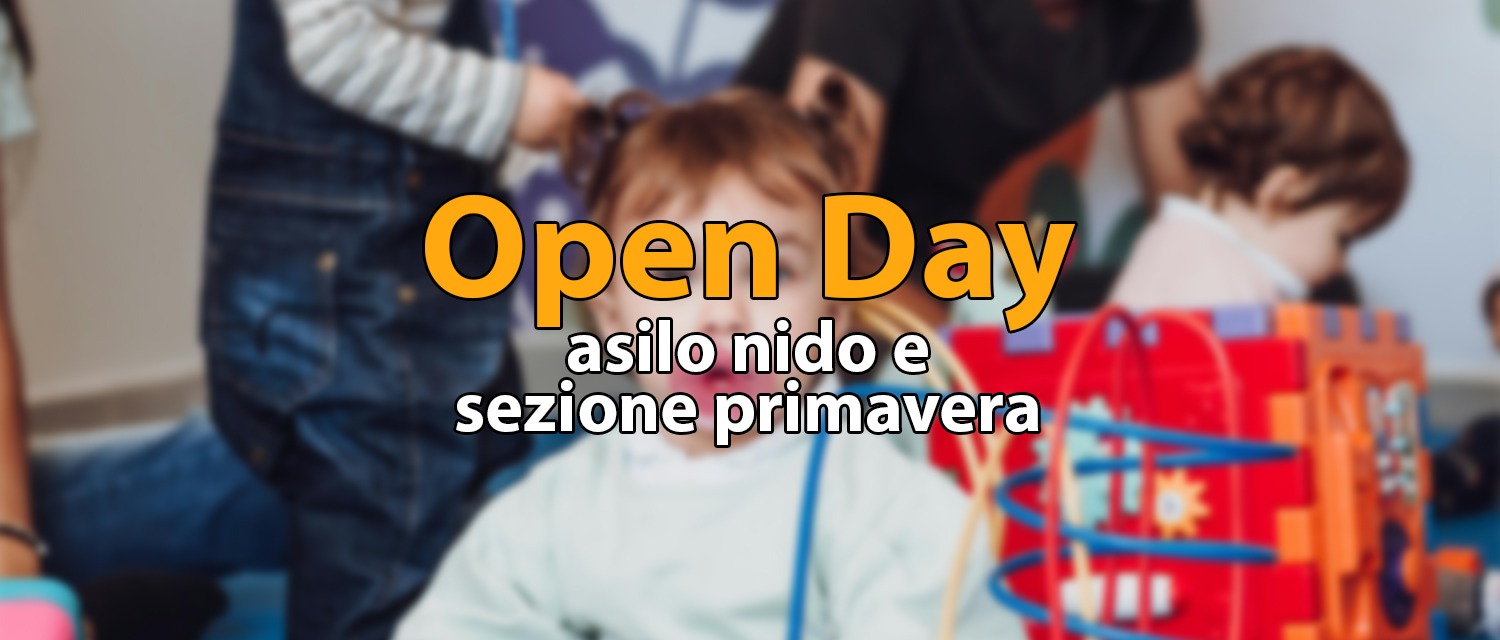 Open Day dell’Asilo Nido Comunale e della Sezione Primavera