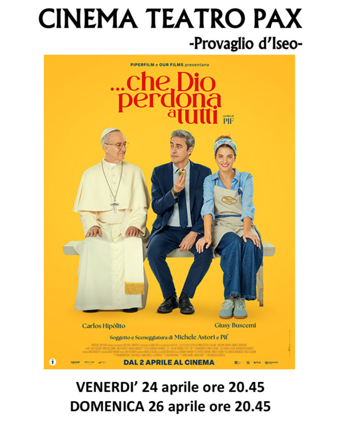 Che Dio perdona a tutti