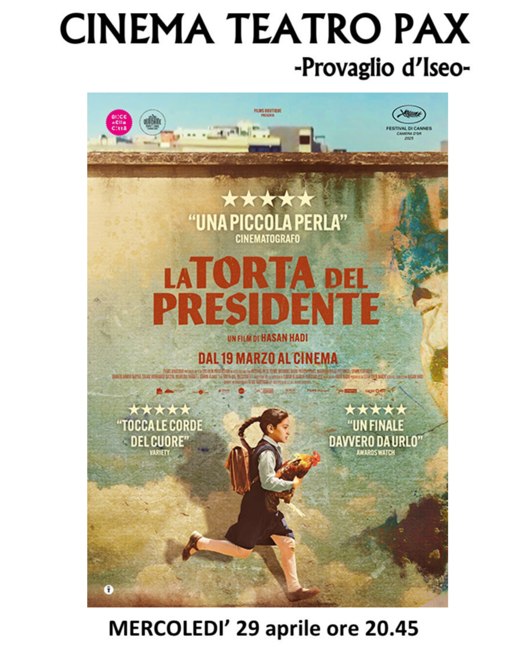 La torta del presidente