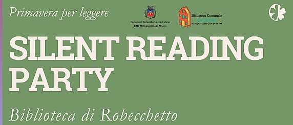 Silent Reading Party  domenica 12 aprile alle 15.30