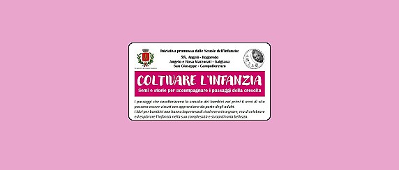 Coltivare l'infanzia