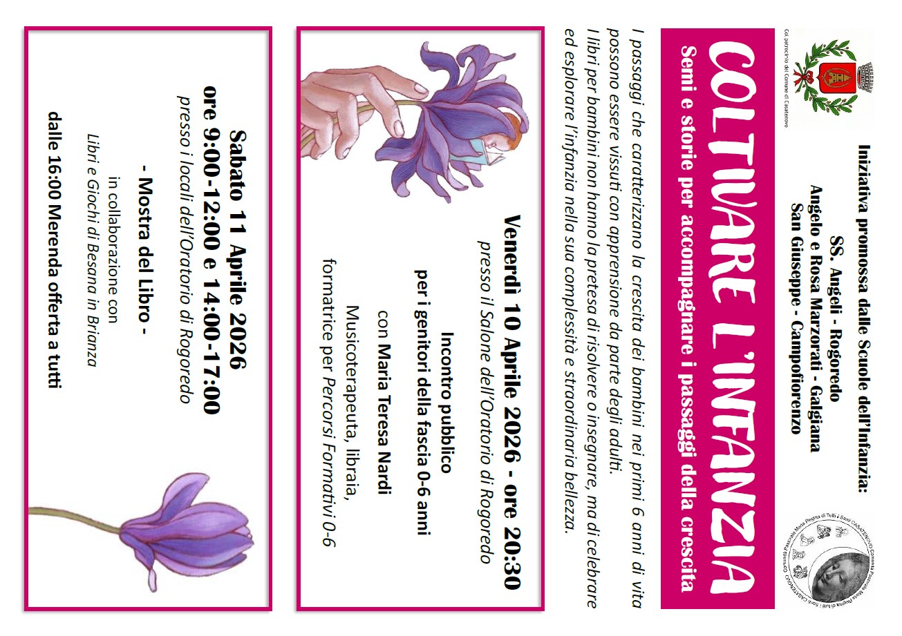 Volantino Coltivare infanzia 10 e 11 Aprile