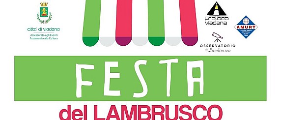 Festa del Lambrusco 2026 - 8 e 9 maggio -  Viadana - Centro Storico