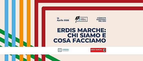 ERDIS Marche aderisce alle Giornate Nazionali del Diritto allo Studio Universitario 2026 | ERDIS Marche is participating in the 2026 National University Study Rights Days