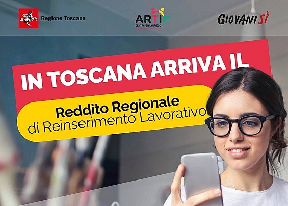 Reddito regionale di reinserimento lavorativo – Regione Toscana