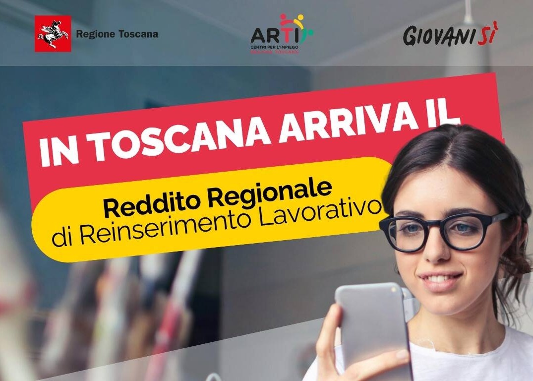 Reddito regionale di reinserimento lavorativo – Regione Toscana