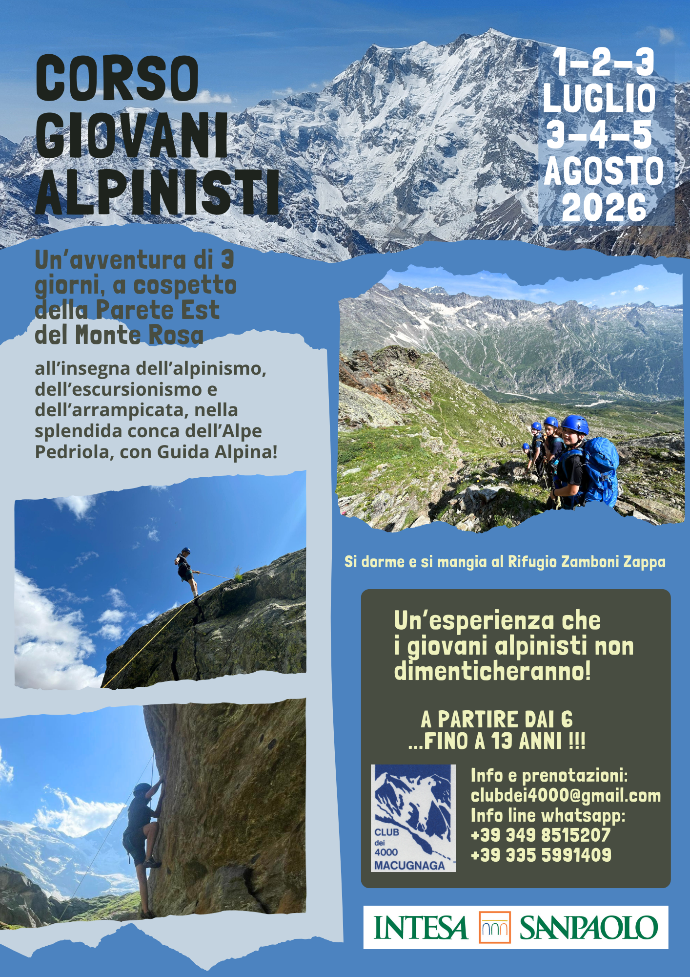 Giovani Alpinisti 2026