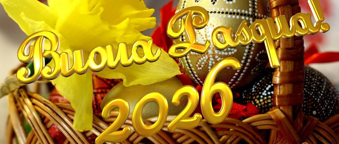 AUGURI DI BUONA PASQUA 2026