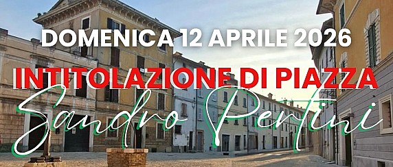 INTITOLAZIONE DI PIAZZA SANDRO PERTINI