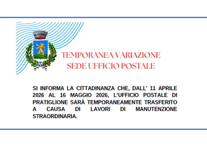 Pratiglione - Ufficio Postale