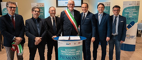 1 Aprile 2026 Firma degli accordi di collaborazione per il Fondo di Sviluppo e Coesione - Regione Piemonte