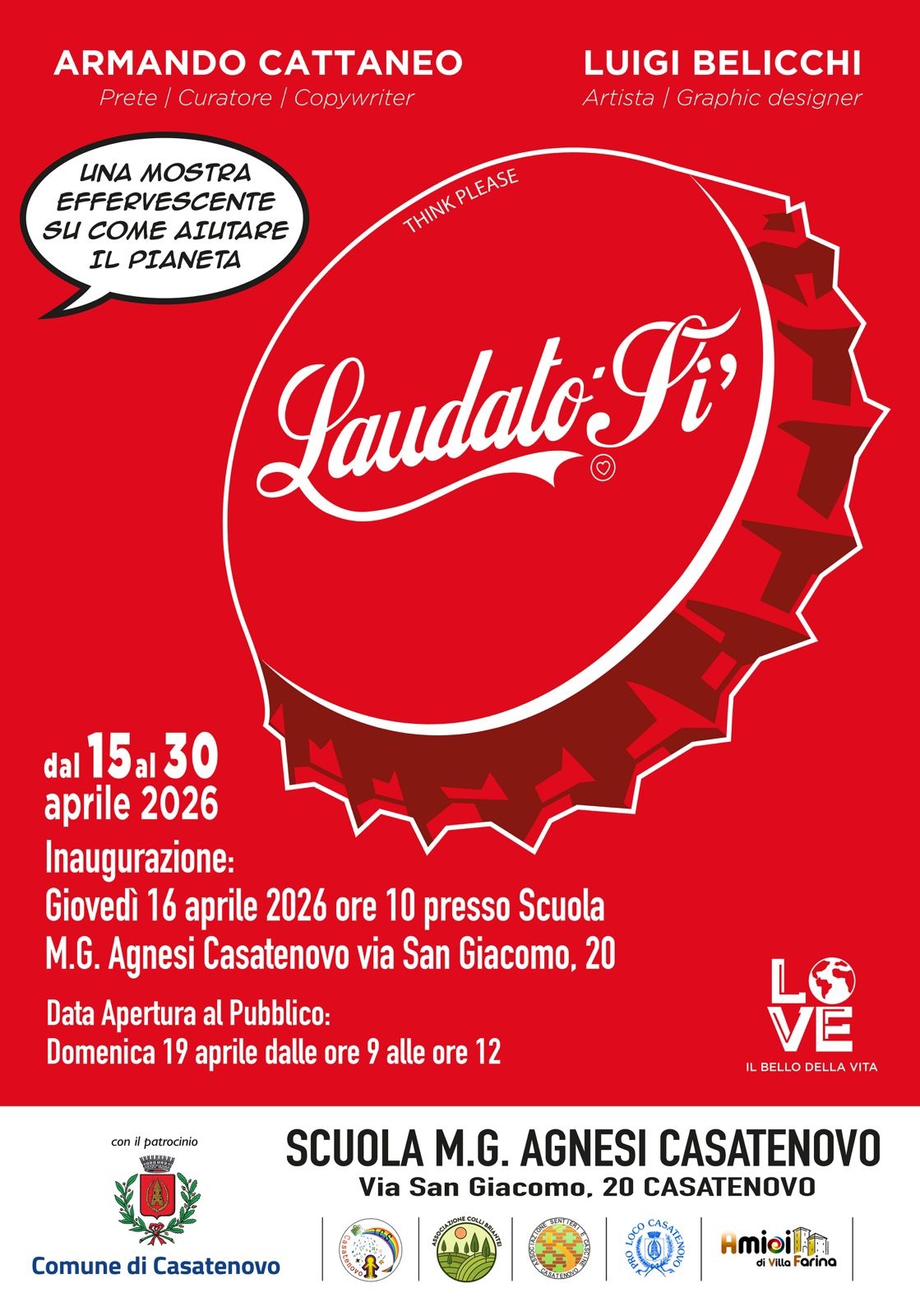 Volantino Mostra Laudato Si