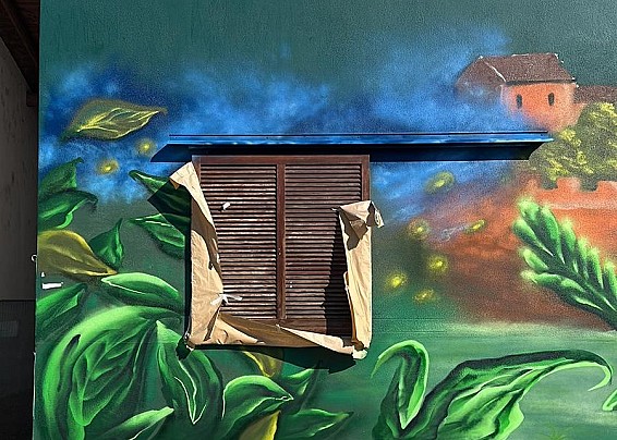 Un murale per raccontare la comunità: a Bozzolo arte, memoria e futuro
