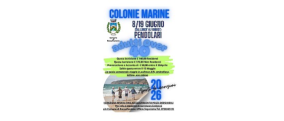 Colonie marine 2026 over 40