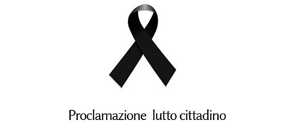 Proclamazione lutto cittadino