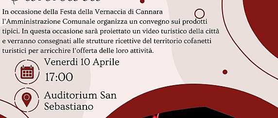 Convegno sui prodotti tipici nell'ambito della Festa della Vernaccia 2026