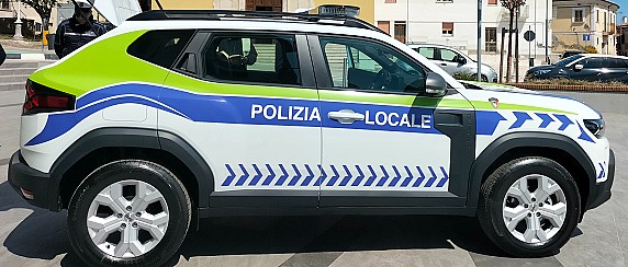 Nuova autovettura in dotazione della Polizia Locale