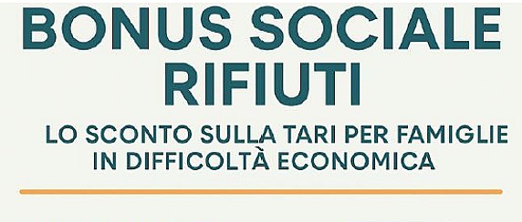 BONUS SOCIALE RIFIUTI