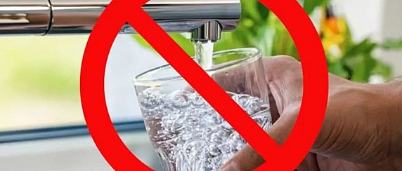 Ordinanza di divieto di utilizzo dell'acqua per scopi potabili e alimentari