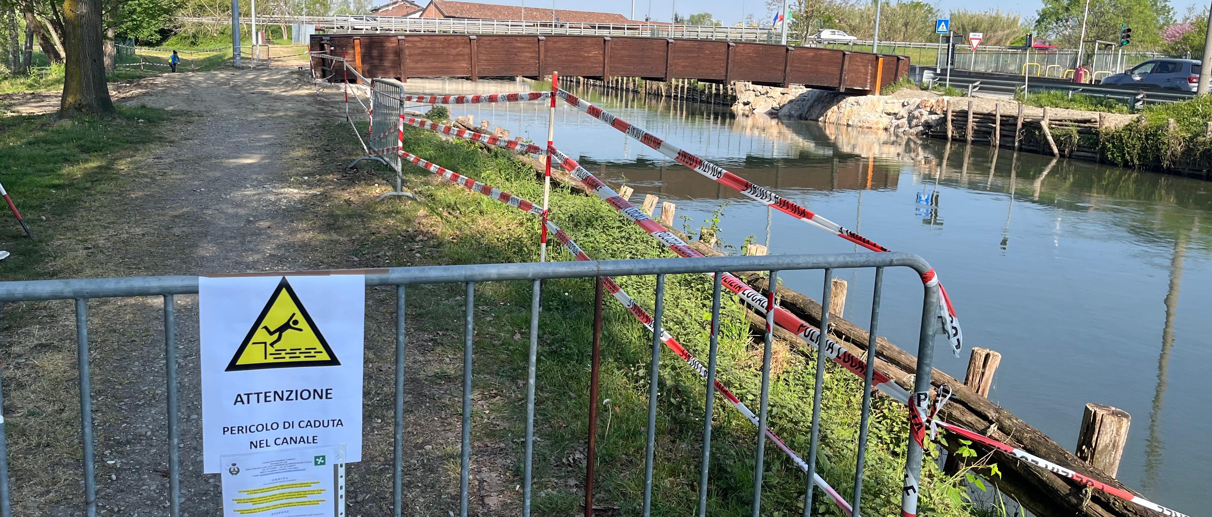 AGGIORNAMENTO - CHIUSURA AL PUBBLICO DEL PONTICELLO IN LEGNO -  NUOVA ORDINANZA PER MOTIVI DI SICUREZZA  PUBBLICA