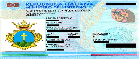 Sostituzione delle carte d’identità cartacee con la Carta d’Identità Elettronica (CIE)