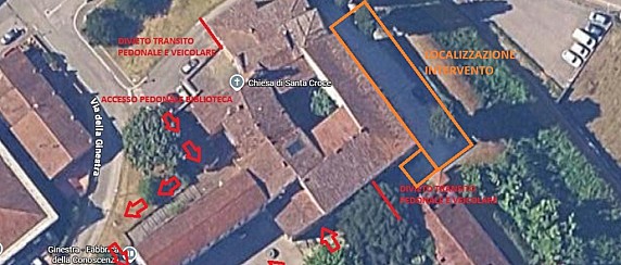 Avvio dei lavori di ripristino viabilità alla "Ginestra Fabbrica della Conoscenza"