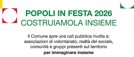 🎉 Popoli In Festa 2026 – Costruiamola Insieme! 🌍