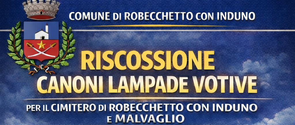 Riscossione canoni lampade votive