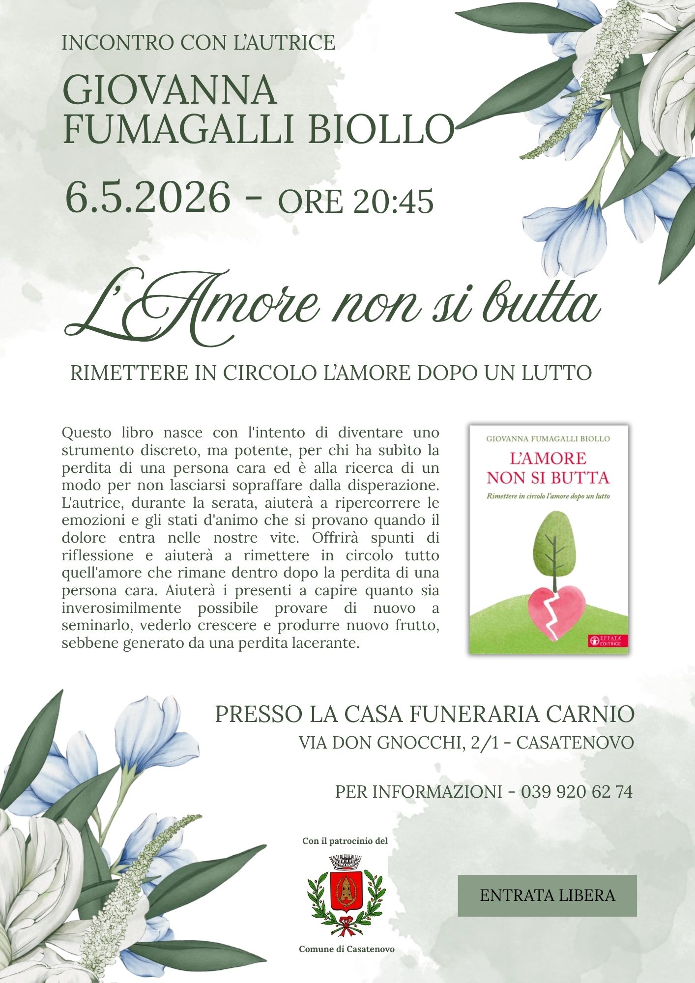 Volantino l'amore non si butta