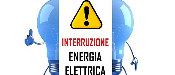Avviso di interruzione energia elettrica Venerdì 17 Aprile 2026