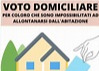 Voto domiciliare per elettori affetti da infermità che ne rendano impossibile l’allontanamento dall’abitazione