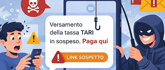 Avviso alla Cittadinanza: Attenzione alla truffa SMS sulla TARI