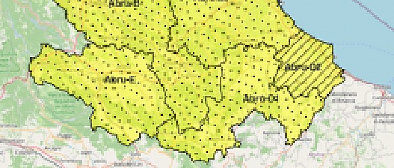 Allerta gialla rischio idrogeologico