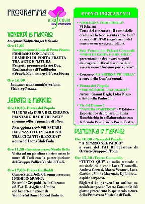 Todi Fiorita Programma