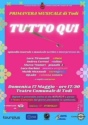 Tutto quì Primavera Musicale 2026