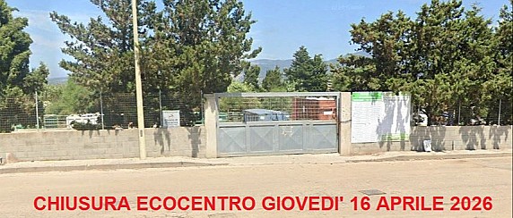 Servizio di igiene urbana - chiusura ecocentro comunale