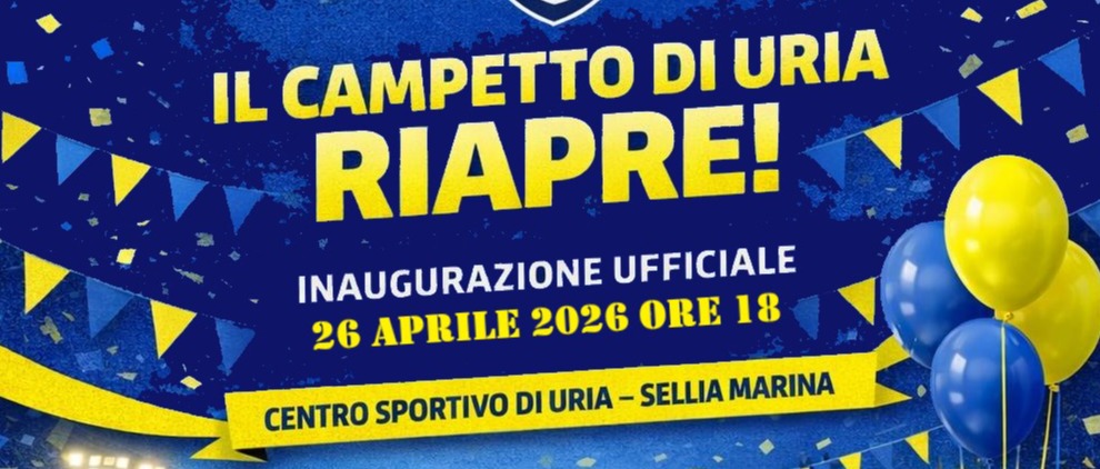 Riapre il campo di calcetto di Uria