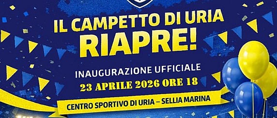 Riapre il campo di calcetto di Uria