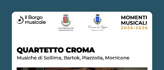 Momenti musicali 2025/26 - Quartetto croma