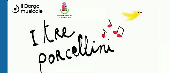 I tre porcellini - Laboratorio con musica dal vivo