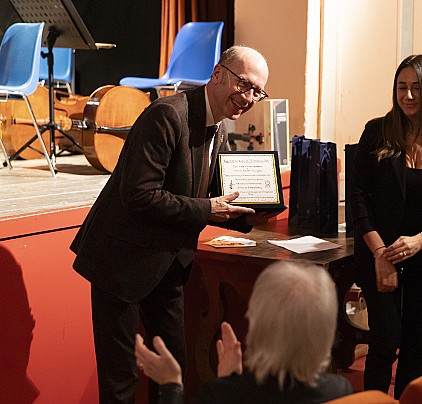 Heyligers riceve il premio alla carriera 50 anni Todifeb25