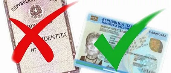 CARTE D'IDENTITA' CARTACEE IN SCADENZA