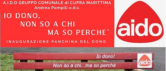 Io dono, non so a Chi ma so Perchè