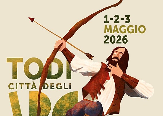 Todi Città degli Arcieri 2026: Un tuffo nel Medioevo tra sport e tradizione - con il Patrocinio de' La Consolazione ETAB