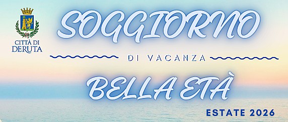 Avviso soggiorno di vacanza “Bella età” – estate 2026