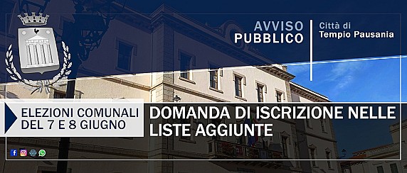 Elezioni comunali del 7 e 8 giugno