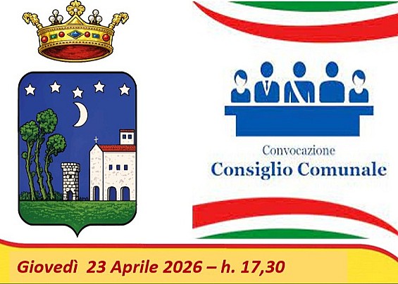 NUOVA SEDUTA CONSIGLIO COMUNALE